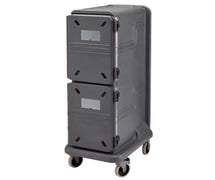 Cambro PCU1000PP615 Pro Cart Ultra 10-Pan Non-Electric Holding Cabinet with Two Compartments