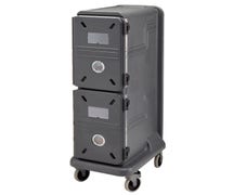 Cambro PCU1000CC615 Pro Cart Ultra 10-Pan Electric Holding Cabinet with Two Cold Compartments