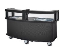 Cambro CVC75W - Mobile Vending Cart - The Safety-First Design Includes Safety Barriers, Carbo Fiber Wrap