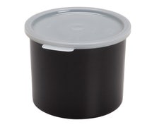 Salad Crock With Lid 1-3/16 Quart, Black