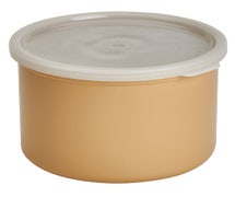 Salad Crock With Lid 1-1/2 Quart, Beige