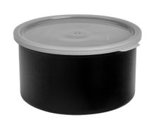 Salad Crock With Lid 1-1/2 Quart, Black