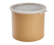 Salad Crock With Lid 2.7 Quart, Beige