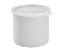 Salad Crock With Lid 2.7 Quart, White