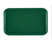 Plastic Food Tray, 10-7/16"Wx13-9/16"D, Sherwood Green