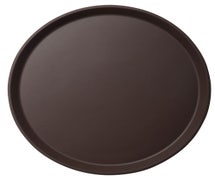 Service Tray 11" Round, Fiberglass, Tan