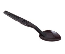 Buffet Serving Spoon - 11" Curved Neck Solid, Black