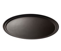 Service Tray 28 -7/8"Wx23-1/2"D Oval, Fiberglass, Tan