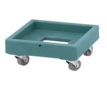 Cambro CD1313401 Camdolly Single Milk Crate Dolly for 13"x13" Crates, Slate Blue, 250 lb. Capacity