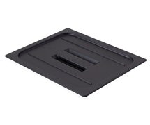 Cambro 10CWCH110 Food Pan Cover with Handle Full-Size Camwear Pans, Black
