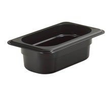 Cambro 92HP H-Pan Hot Food Pan, Ninth-Size, 5/8 Quart, Black
