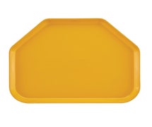 Fiberglass Trays 14"Wx18"D Trapezoid Camtray, Mustard