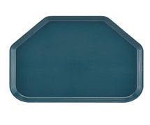 Fiberglass Trays 14"Wx18"D Trapezoid Camtray, Slate Blue