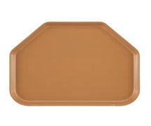 Fiberglass Trays 14"Wx18"D Trapezoid Camtray, Suede Brown
