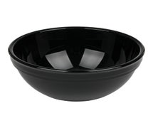 Polycarbonate Dinnerware 15-5/16 oz. Nappie Bowl, 5-1/4", Black