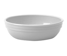 Polycarbonate Dinnerware 12-1/2 oz. Nappie Bowl, 5", White