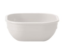 Polycarbonate Dinnerware 9-3/8 oz. Square Bowl, 4", White