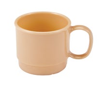 Polycarbonate Dinnerware 7-1/2 oz. Stacking Cup, Beige