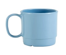 Polycarbonate Dinnerware 7-1/2 oz. Stacking Cup, Slate Blue