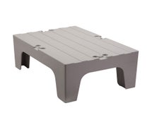 Solid Dunnage Rack - 30"Wx21"Dx12"H, Gray