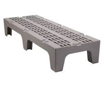 Cambro DRS600131 Slotted Dunnage Rack - 60"Wx21"Dx12"H, Gray
