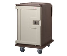 Meal Delivery Cart - High Profile, Holds 15"Wx20"D Trays, Granite Sand