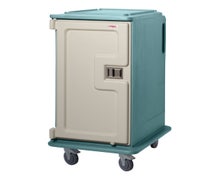 Meal Delivery Cart - High Profile, Holds 15"Wx20"D Trays, Slate Blue