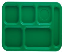 Cambro PS1014 Grass Green School Compartment Tray