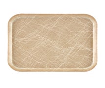 Tray Dietary 15" X 20" - Case Of 12, Tan