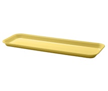 Market Tray 8" X 26" - Case Of 12, Yellow