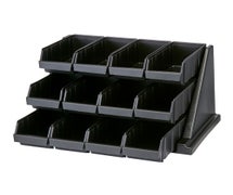 Organizer Versa Pack 12 Bin, Black