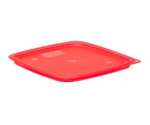 Cambro SFC6FPPP266 Camsquares FreshPro Easy Seal Cover, Translucent Red, Fits 6 and 8 qt. Containers