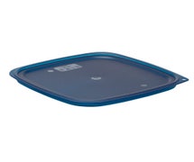 Cambro SFC12FPPP267 Camsquares FreshPro Easy Seal Cover, Translucent Blue; Fits 12, 18, and 22 qt. Containers