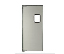 Self-Closing Aluminum Door - 30"W Single Door, With Impact Plates, Left Hinged