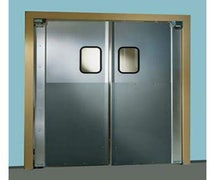 Self-Closing Aluminum Doors - 64"W Double Doors, Standard