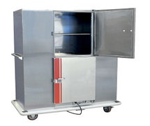 Carter Hoffmann BB200D Insulated Mobile Banquet Cart - Holds 200 Plates, 71-1/2"H