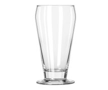 Libbey 3812 Footed Pilsner Glass, 12 oz., CS of 3/DZ