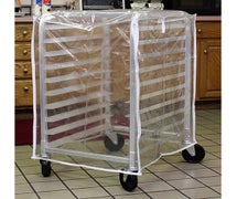 Curtron SUPRO-14-HALF Bakery Rack Cart Cover Medium Duty, Fits Half-Size Racks