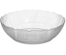 Petal Mist Bowl 12"Diam., Clear