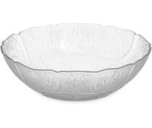 Petal Mist Bowl 7-1/2"Diam., Clear