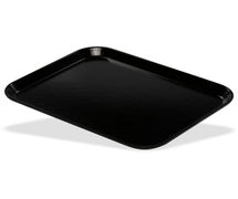 Glasteel Fiberglass Tray - 13-3/4"Wx10-5/8"D, Black