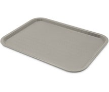 Carlisle CT121623 Cafe 12"x16" Fast Food Cafeteria Tray, Gray, Case of 12 