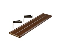 Tray Slide for 45-1/4"W Six-Star Food Bars, Brown