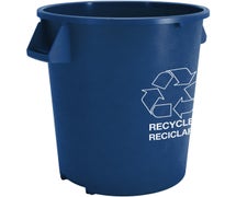 Carlisle 841044REC14 Round Recycle Container - 44 Gallon Capacity
