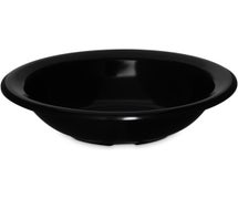 Carlisle KL805 Kingline Rimmed Fruit Bowl - 4-3/4 oz. Capacity, Black