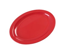 Kingline 12"x9" Oval Platter, Red