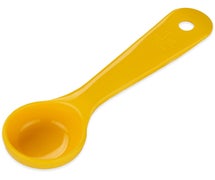 Carlisle 492104 - High Heat Measure Miser Spoon/Food Portioner - 1 oz., Yellow