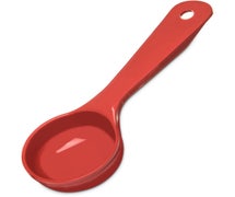 Carlisle 492405 - High Heat Measure Miser Spoon/Food Portioner - 2 oz., Red