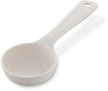 Carlisle 492602 - High Heat Measure Miser Spoon/Food Portioner - 3 oz., White