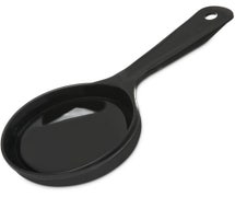 Carlisle 493003 - High Heat Measure Miser Spoon/Food Portioner - 6 oz., Black